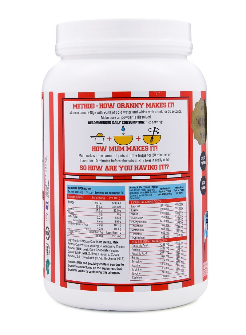 Adonis Protein Cookie Dough - Tiramisu - (1 kg) - Image 4