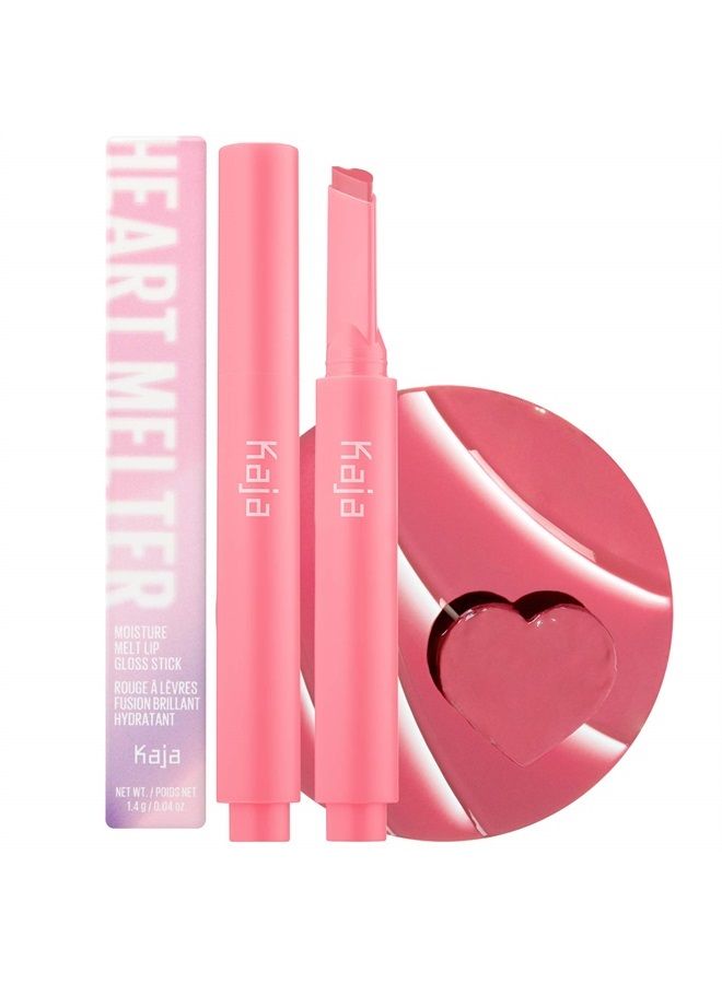 KAJA Lip Gloss - Heart Melter | High-shine, Glossy Finish, Playful Bubblegum Pink, Moisturize, 02 Sweet Talk, 0.04 Oz - Image 1