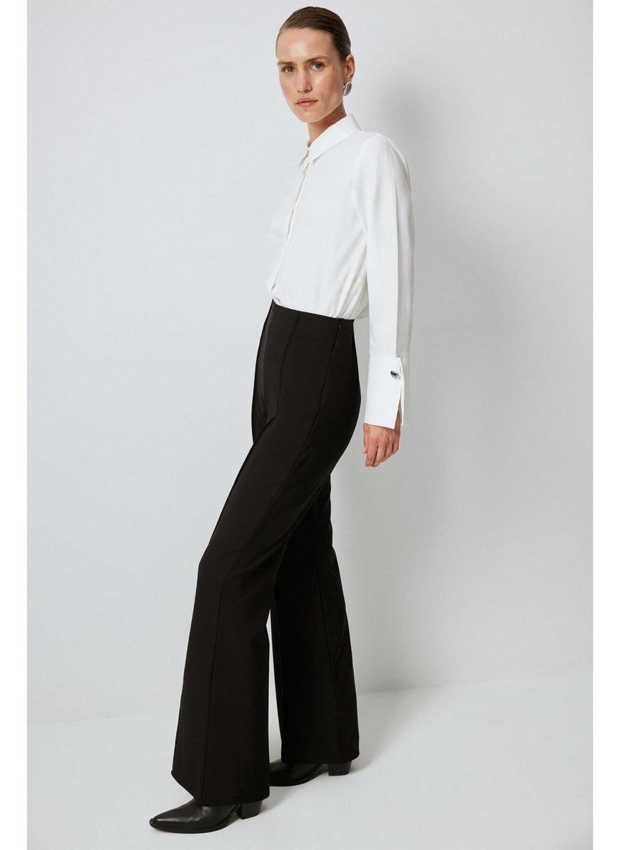 Ribbed Crepe Trousers - pzsku/Z0F470089A33BB6158A1BZ/45/_/1728984080/364145e1-b7b1-4056-9cac-dd164f8e7d35