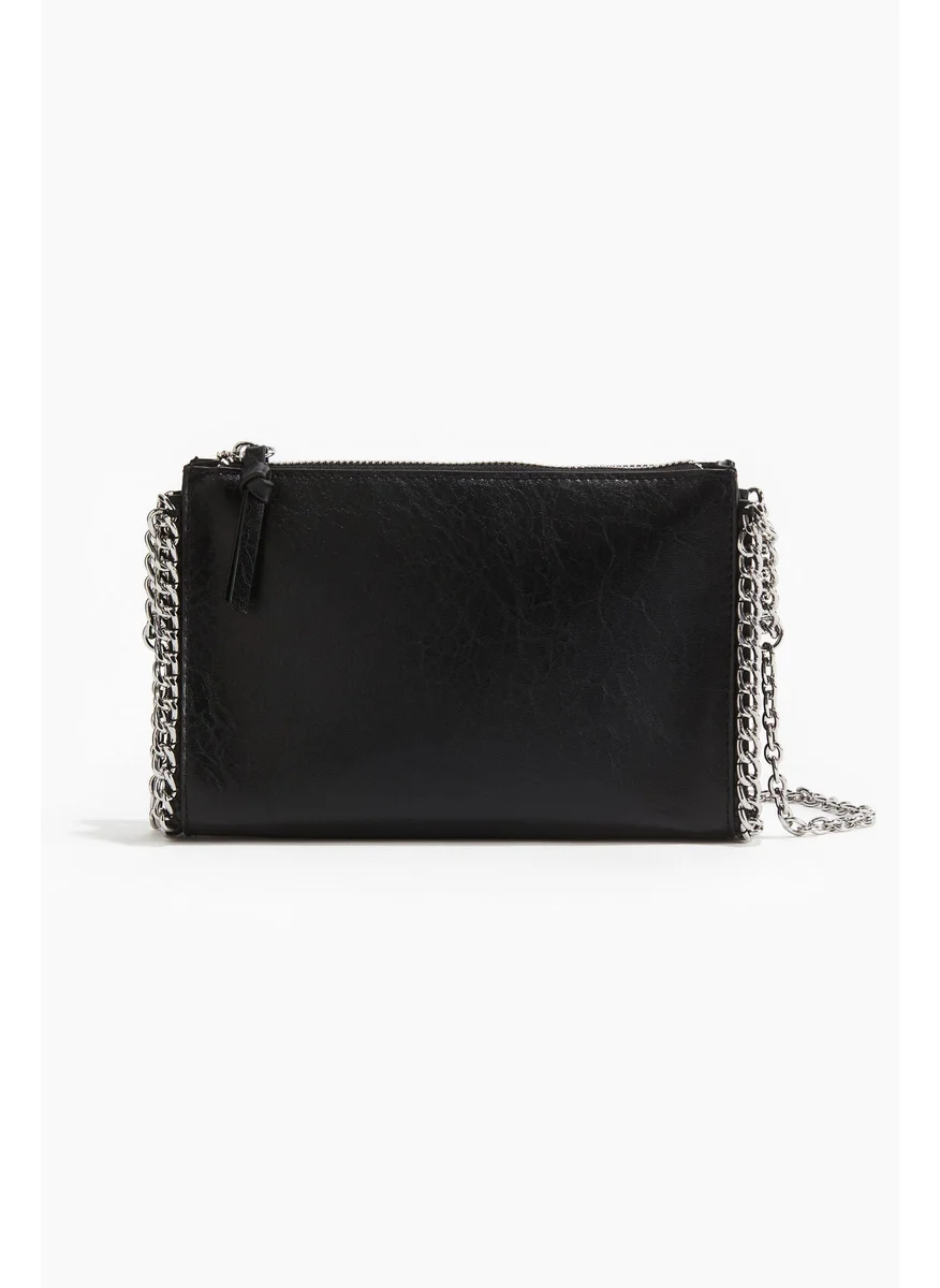 اتش اند ام Chain-Detail Crossbody Bag