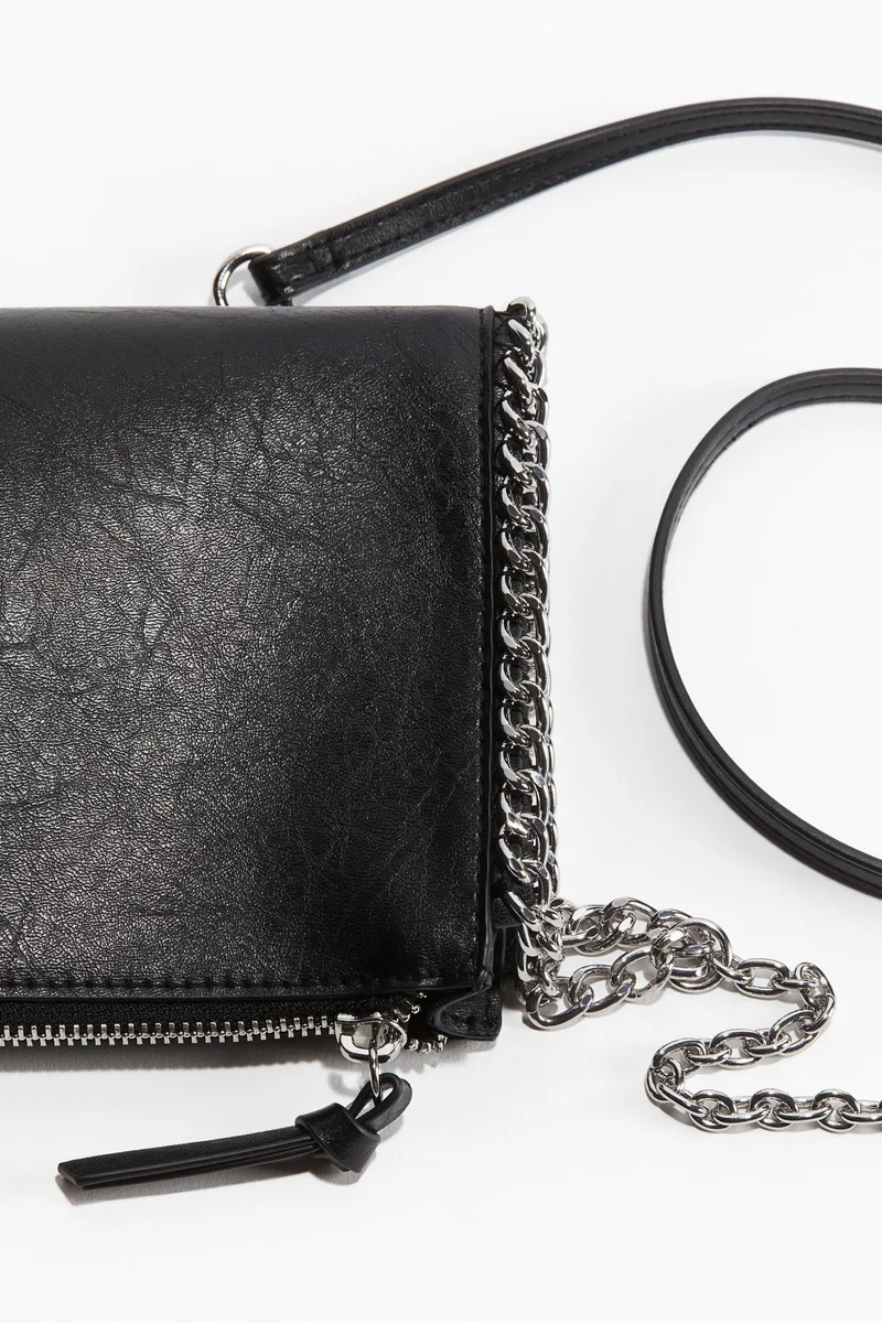 H&M Chain-Detail Crossbody Bag