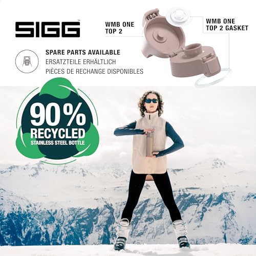 SIGG - Stainless Steel Water Bottle - Shield ONE Dusk - Suitable For Carbonated Beverages - Leakproof - Lightweight - BPA Free - Dusk - 25 Oz - Image 4