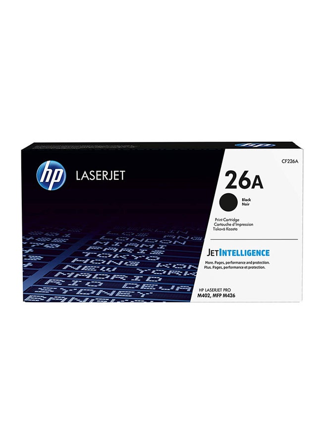 HP خرطوشة تونر ليزر 26A أسود - Image 2