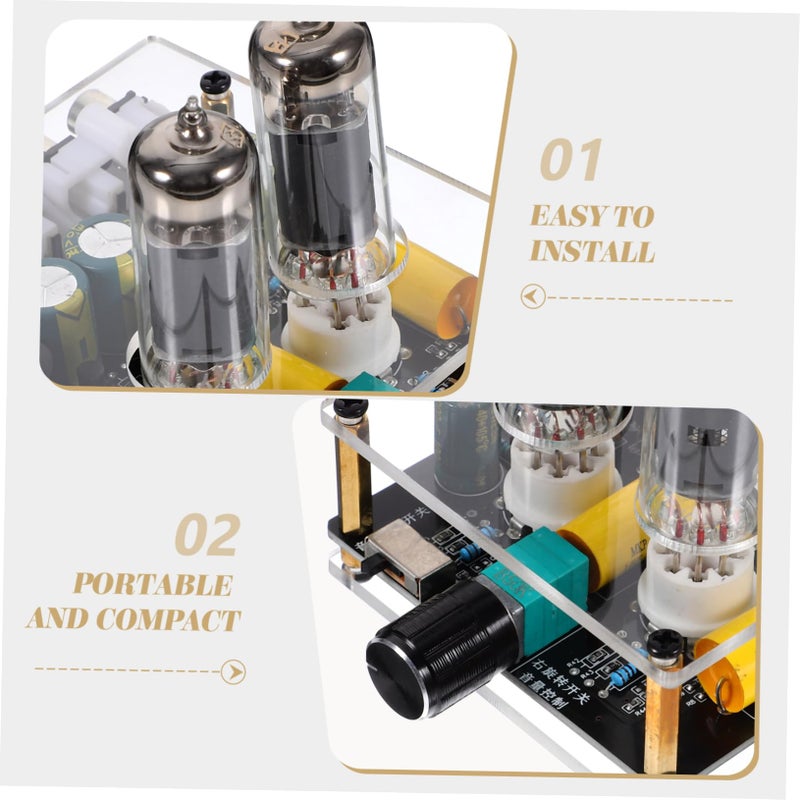 Stereo Tube Preamplifier Phono Amplifier for Turntable DIY Home Theater Audio System - Image 4