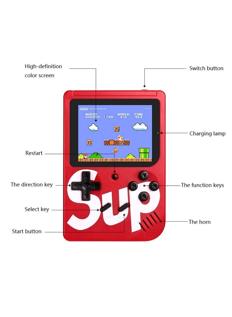 ELTRAZONE "Sup Injoy Game Box – 400 Retro Games in 1 Mini Console, TV Connectivity, Color: Black" - Image 2