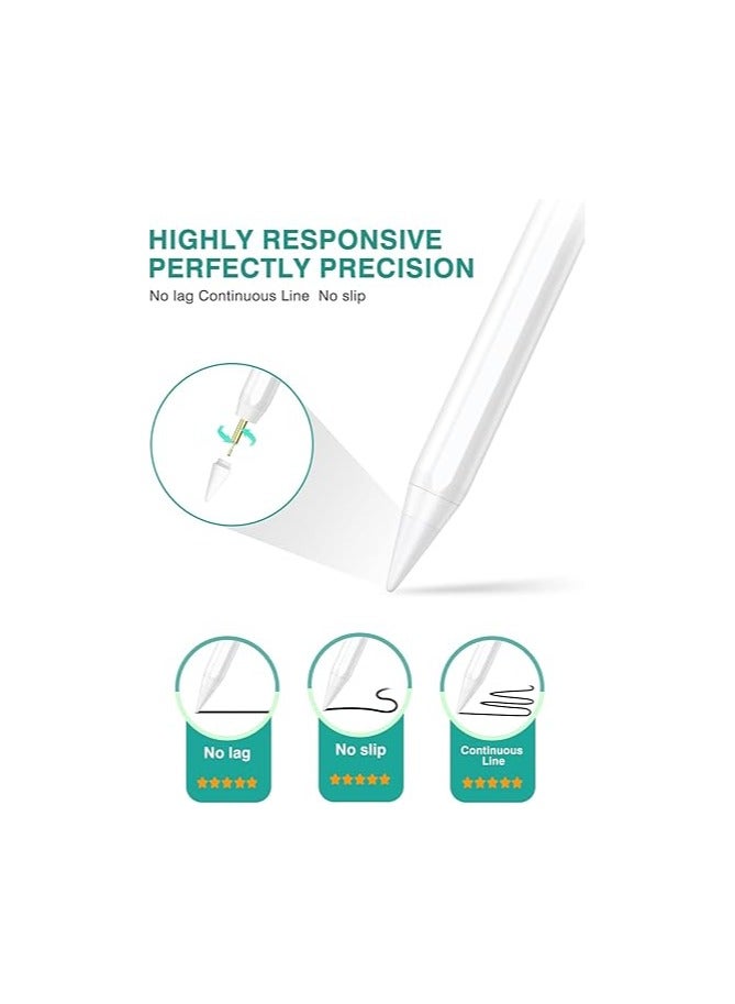 Stylus Pen for iPad, 10 Min Fast Charge Apple iPad 10th Generation Pencil Work for Apple iPad Pro 11/12.9 - Image 4