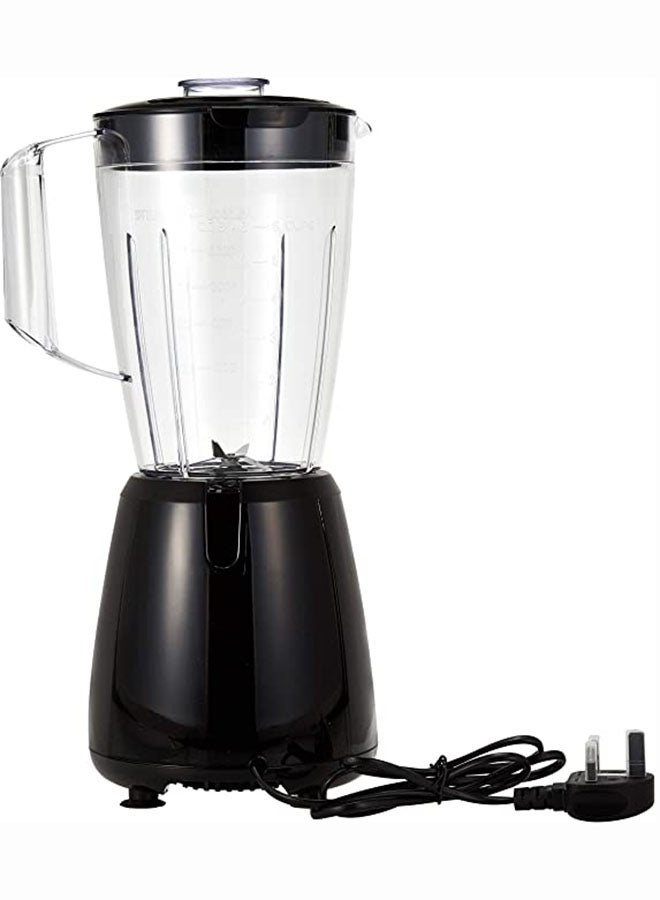 Black & Decker Blender With Grinder Mills 400W Bx440-B5 1.5L - Black