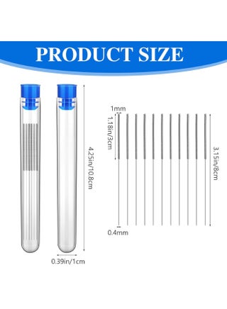 20Pcs 3D Printer Nozzle Cleaning Kit,0.4 mm Stainless Steel Needles Cleaner 3D Printer Nozzle Cleaner 3D Printer Accessory - view 2