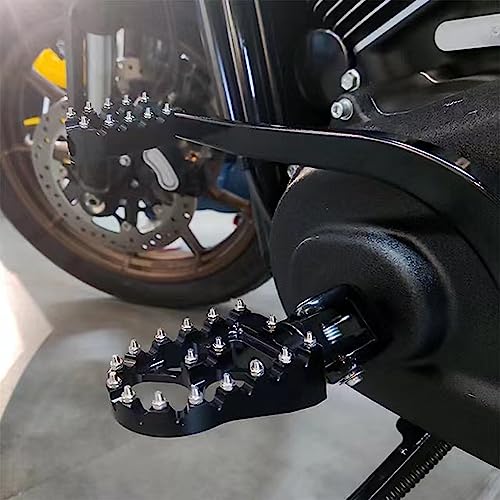 ONETEN Motorcycle Gear Shifter Peg MX Chopper Bobber Style 360°Roating Anti-Skid Shift Lever Pegs For Harley Dyna Sportster Touring Softail Street - Image 3