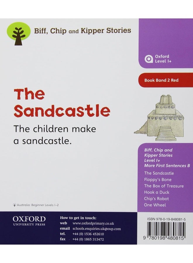 Oxford Reading Tree: Level 1+: More First Sentences B: Sandcastle - Image 2