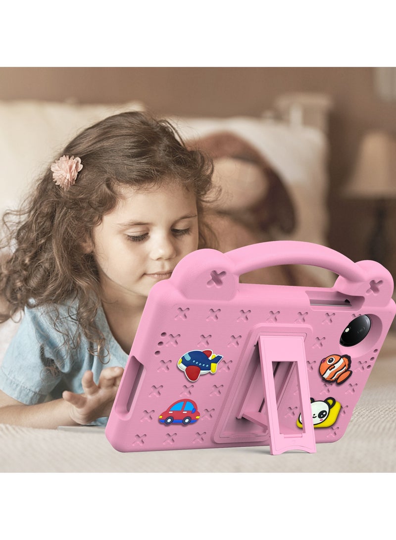 عام حافظة أطفال لوحي Xiaomi Redmi SE مقاس 8.7 إنش (2024) - غلاف إيفا متين مضاد للصدمات مع حامل مدمج - Image 4