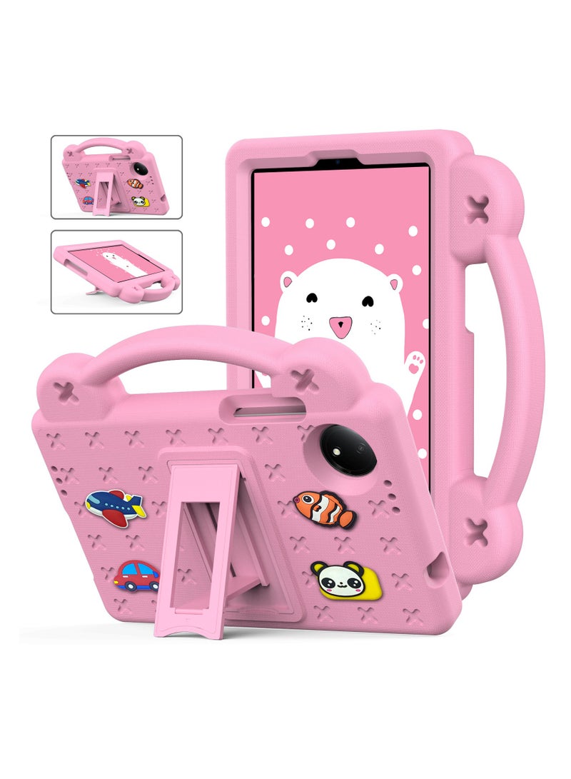 عام حافظة أطفال لوحي Xiaomi Redmi SE مقاس 8.7 إنش (2024) - غلاف إيفا متين مضاد للصدمات مع حامل مدمج - Image 1