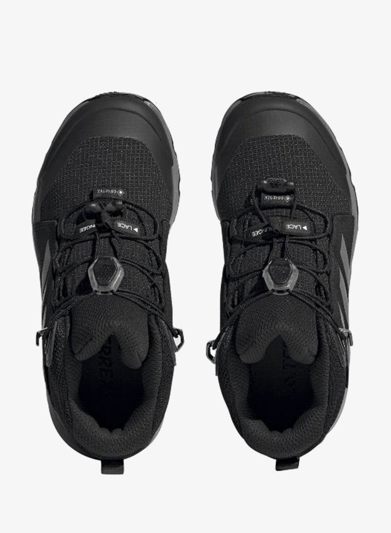 Adidas Terrex Mid Gtx K Black Hiking Shoes 10K - Image 3
