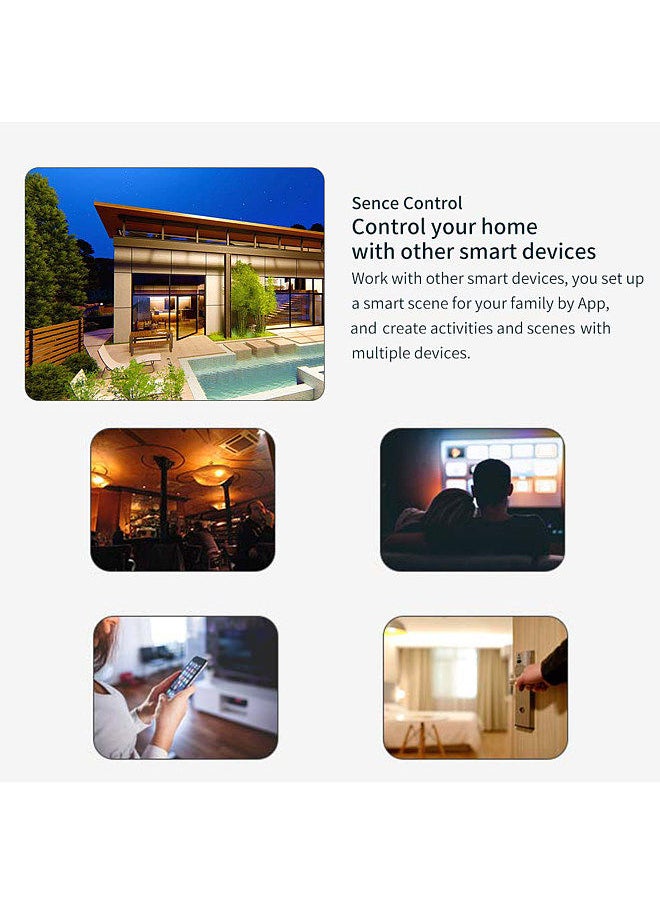 Smart Home Hub,TUYA WIFI BT ZIGBEE  Mini Smart Multi-Mode Hub Works with 2.4GHz WiFi Zigbee 3.0 Replacement for Alexa, Google Assistant