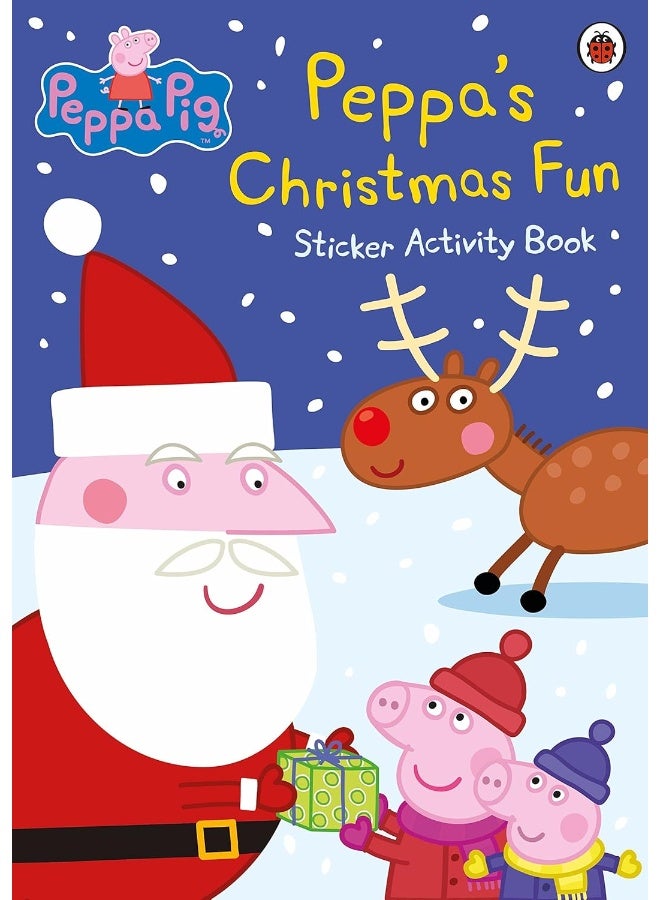 Peppa Pig: Peppa's Christmas Fun Sticker Activity Book - Image 1