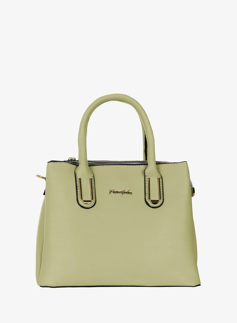 PARAJOHN Para John Women Handbag – PU Leather Tote Bag with Top Handle & Detachable Strap, Elegant Daily Shoulder Bag
