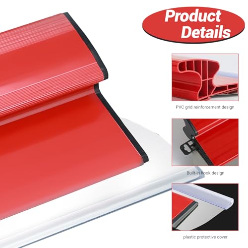 Oligitdi Wall Plastering Tool - 25cm Durable Stainless Steel Blade with PVC Reinforced Handle, Removable & Replaceable, for Floor Screeding/Seawall Mud/Ceiling Construction - Image 4