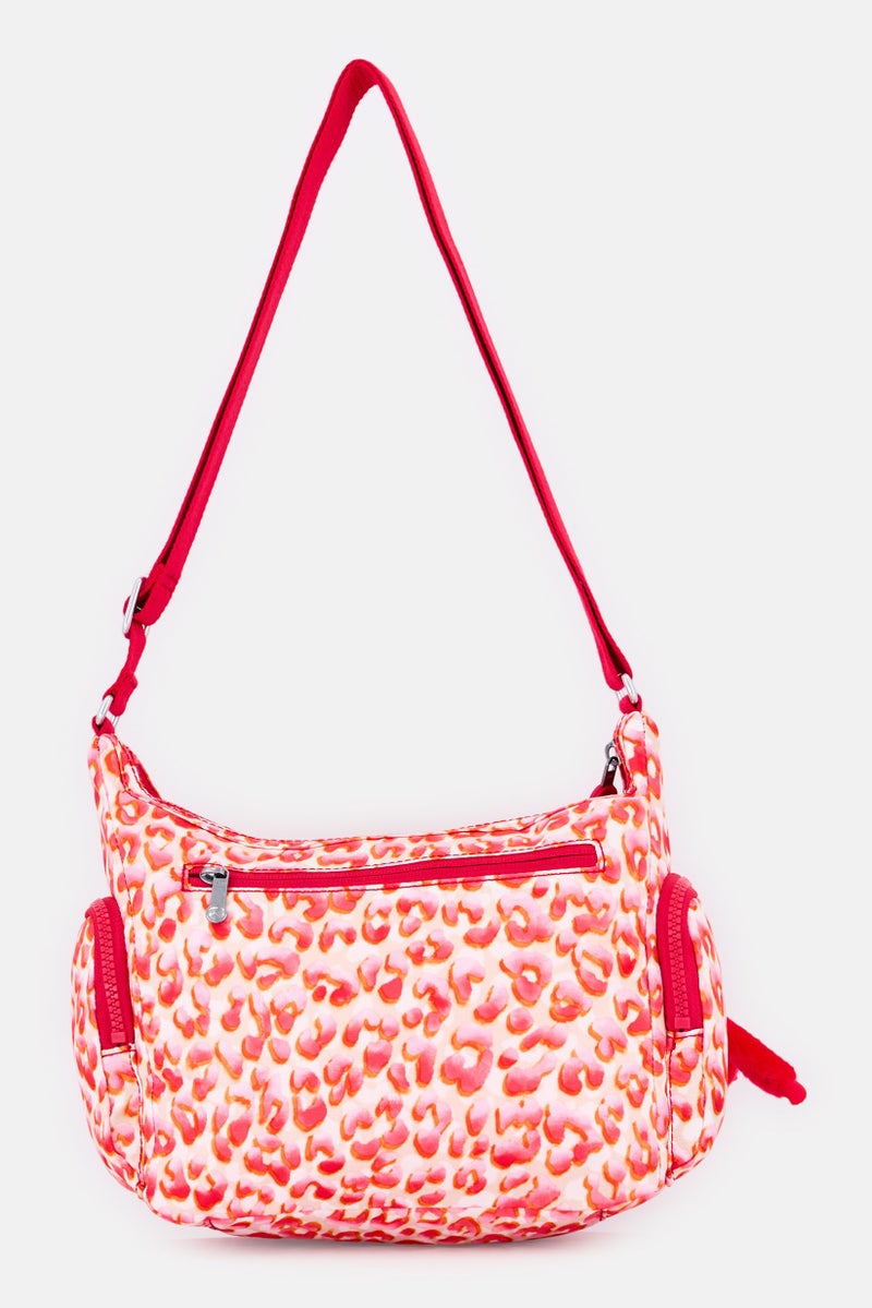 kipling Women Animal Print Crossbody Bag, Multicolor - Image 2