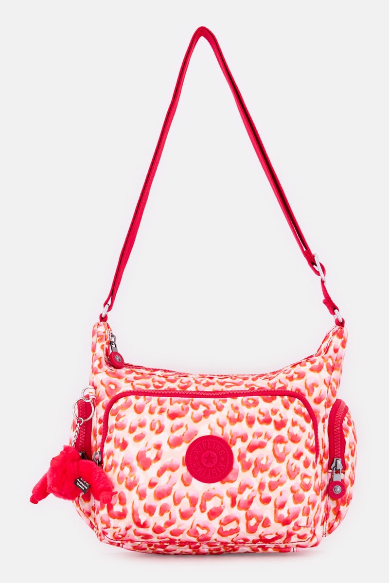 kipling Women Animal Print Crossbody Bag, Multicolor - Image 1