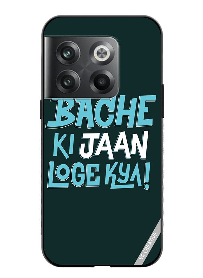 VR CREATIVE - Protective Case Cover For OnePlus Ace Pro Bacche Ki Jaan Loge Kya Design Multicolour - Image 1