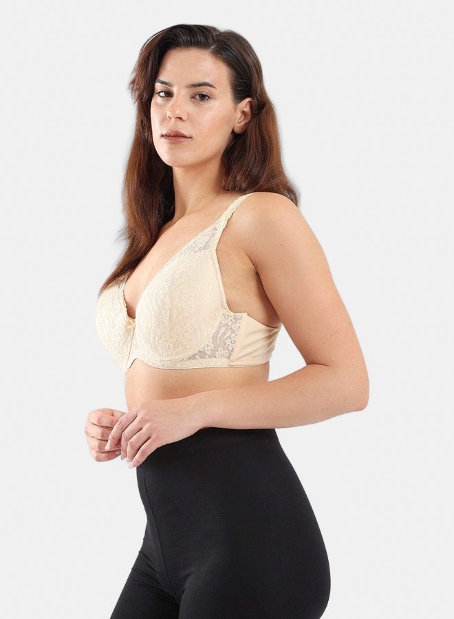 Carina Padded Bra with Lace  - Image 2