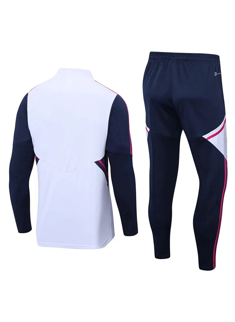 Arsenal - 2023/2024 Arsenal Half-Pull Training Suit Blue - Image 1