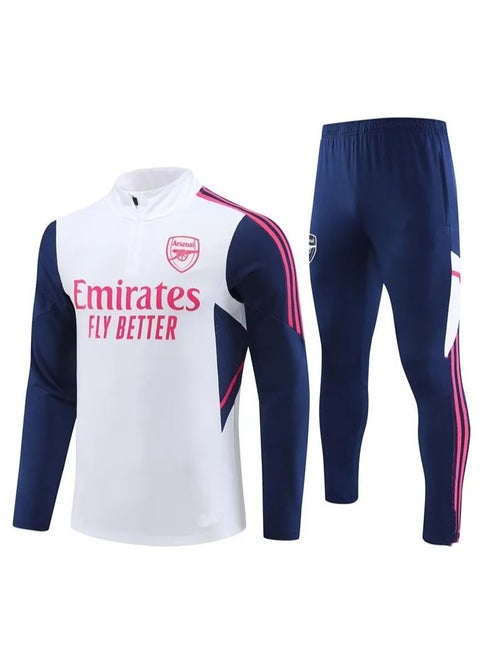 2023/2024 Arsenal Half-Pull Training Suit Blue