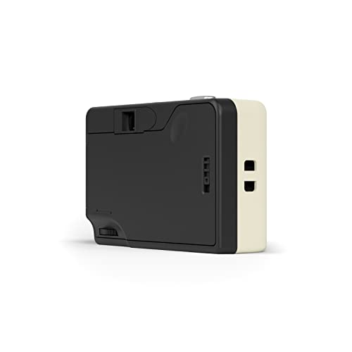 RETO Ultra Wide and Slim 35mm Reusable Daylight Film Camera - 22mm Wide Lens, Focus Free, Light Weight, Easy to Use (Cream) - Image 3