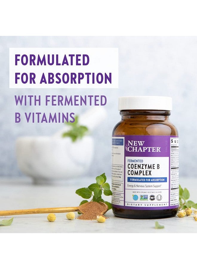 New Chapter Vitamin B Complex Coenzyme B Complex With Vitamin B12 + Vitamin B6 + Biotin + Organic Nongmo Ingredients 90 Ct - Image 4