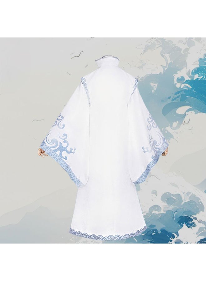 SHABILI Anime Cosplay Costume for Kids 130cm Polyester Roleplay Outfit with Forehead Sticker and Headband Unisex Boys Girls School Drama Performance Dress Up Set for Birthday Stage Photo Shoots - Image 3