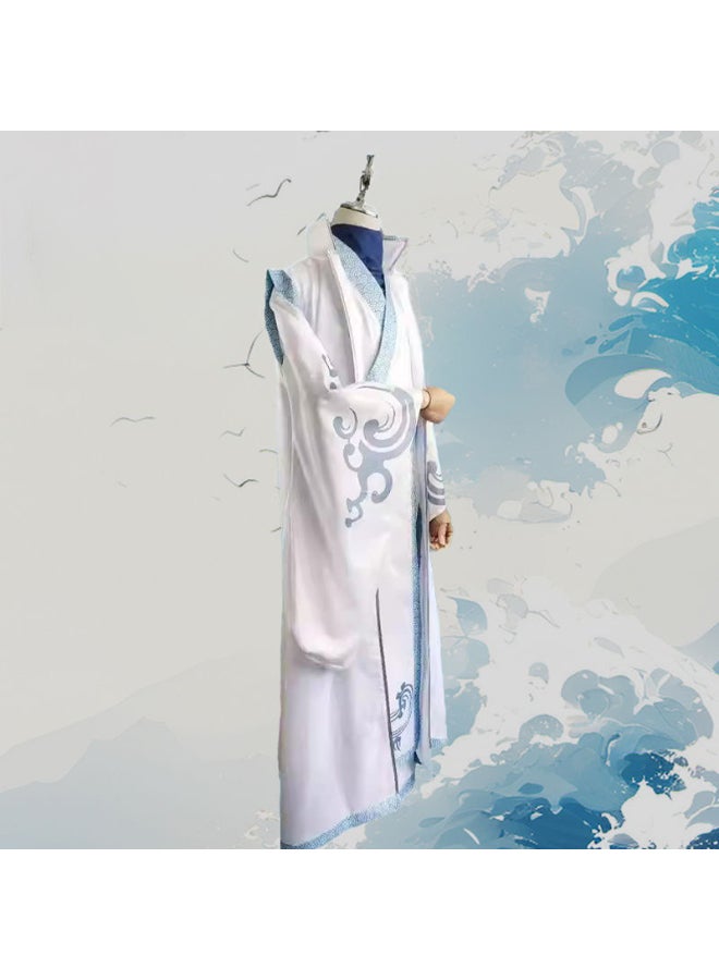 SHABILI Anime Cosplay Costume for Kids 130cm Polyester Roleplay Outfit with Forehead Sticker and Headband Unisex Boys Girls School Drama Performance Dress Up Set for Birthday Stage Photo Shoots - Image 5