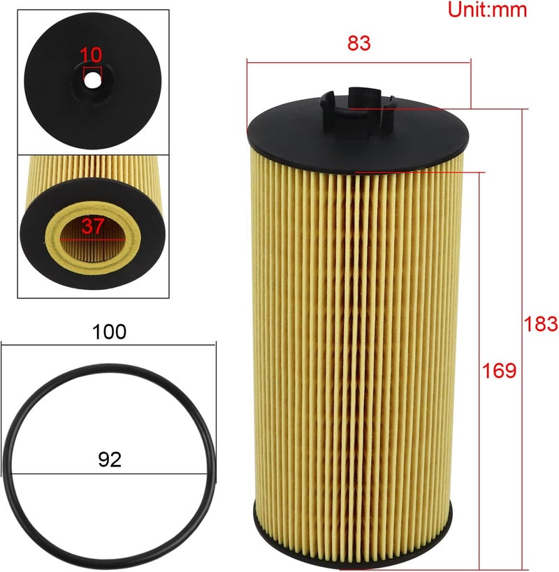 FLYPIG Engine Oil Filter for Ford Powerstroke Diesel - Image 2