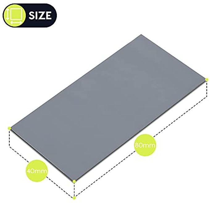 Gelid Solutions Gp-Extreme 12W-Thermal Pad 80X40X3.0 (2Pcs) Excellent Heat Conduction, Ideal Gap Filler. Easy Installation. 80X40X3.0 (2Pcs) - Image 5