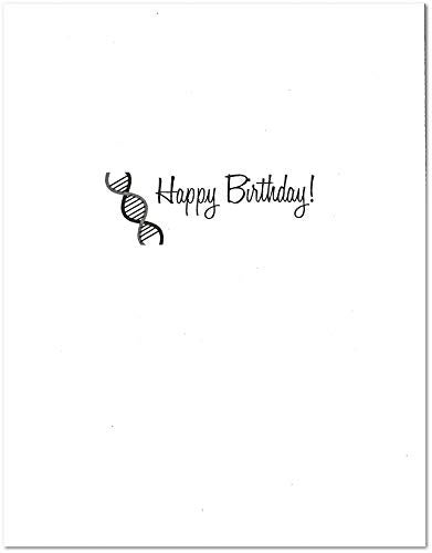 Nerdy Words Birthday Gel Electrophoresis Cake Science Card (4.25" X 5.5") by Nerdy Words - Image 2