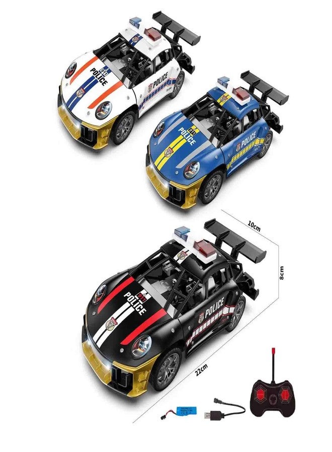WireScorts Rechargeable Metal Remote Control Car for Kids, High Speed RC Car for Kid, RC Car for Kids, Metal Die Cast Remote Control Car for Boys with Light, Pack of 1, Multicolor - Image 4