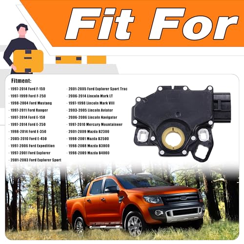LEVANLIGHT Neutral Safety Switch Compatible with Ford F150 F250 E150 E250 E350 E450 Ranger Explorer Expedition Mustang Mazda B2300 B2500 Lincoln Mark LT Navigator Mercury Mountaineer, Replaces# F7LZ-7F293-AA - Image 3