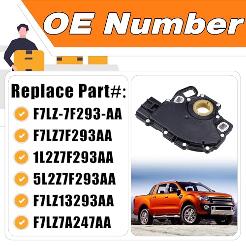 LEVANLIGHT Neutral Safety Switch Compatible with Ford F150 F250 E150 E250 E350 E450 Ranger Explorer Expedition Mustang Mazda B2300 B2500 Lincoln Mark LT Navigator Mercury Mountaineer, Replaces# F7LZ-7F293-AA - Image 2