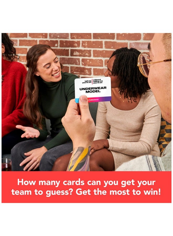 Spin Master Games , Tell Me Without Telling Me Viral Adult Party Game For Bachelorette Parties, College, Birthday, Friendsgiving, Gifts For Ages 18+ - Image 2