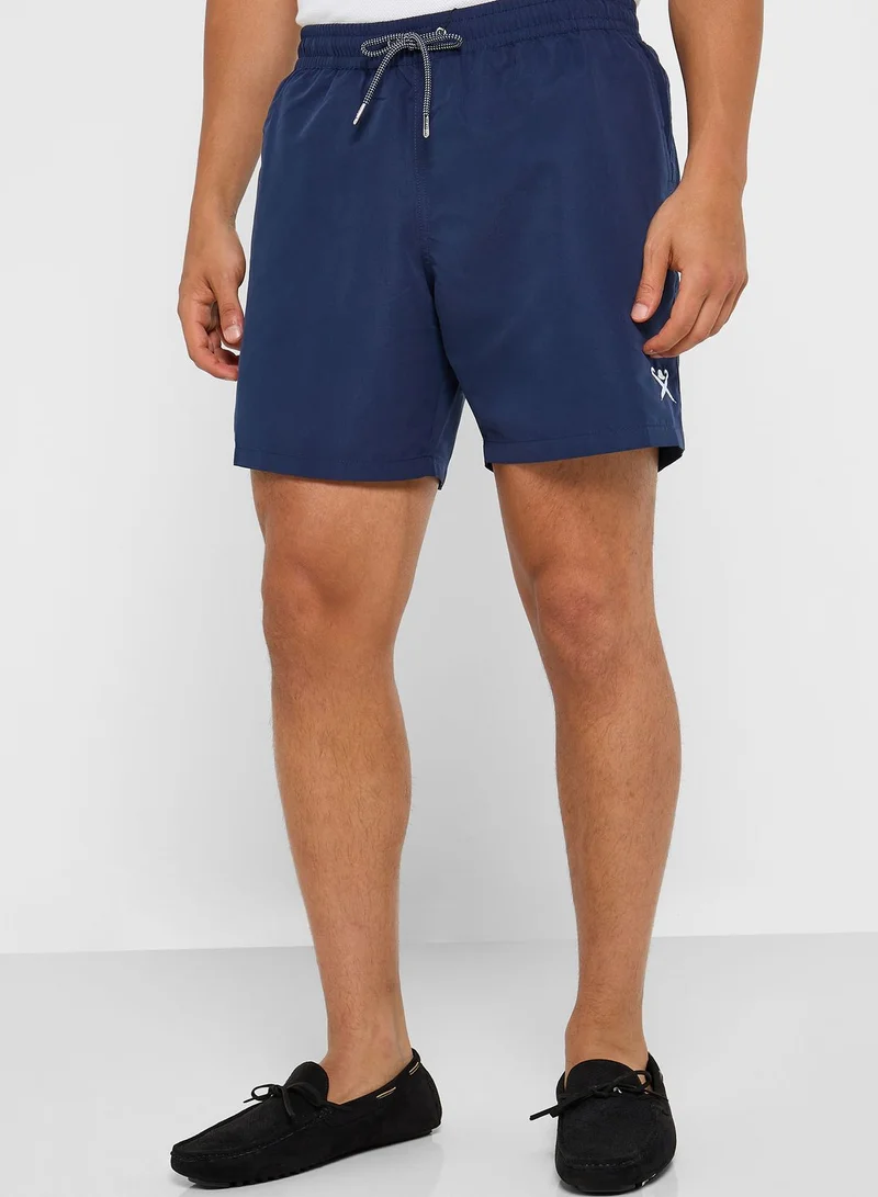 Hackett Essential Drawstring Swim Shorts