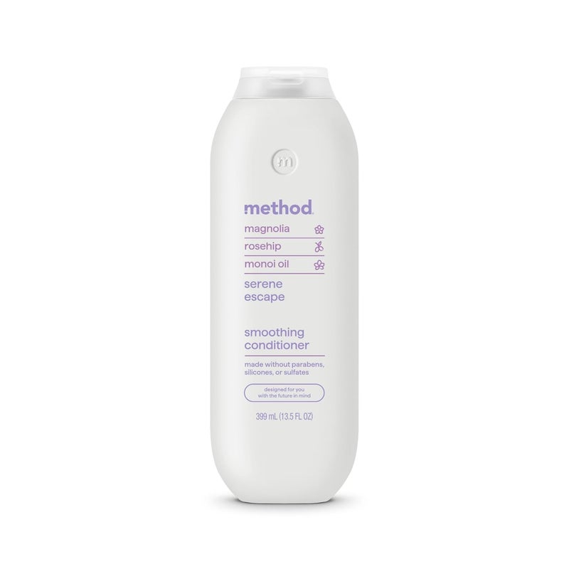 Method Smoothing Conditioner Serene Escape Magnolia  Rose Hip  Monoi Oil notes 135oz
