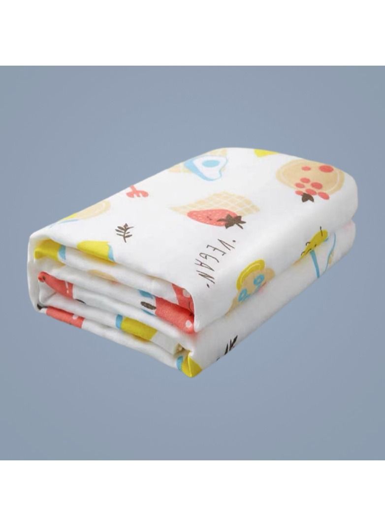 Pure Cotton Cartoon Printed Bath Towels