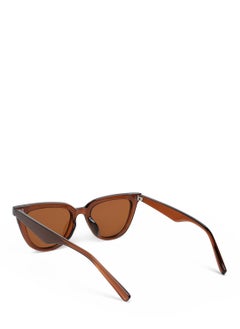 London Rag Cat Eye UV Sunglasses in Brown  - Image 3