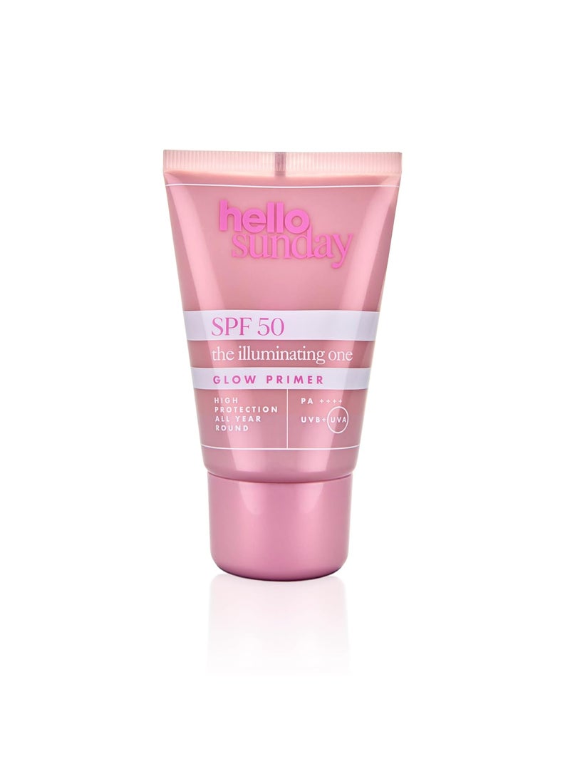hello sunday - The Illuminating One Glow Primer SPF 50 PA Plus by Hello Sunday for Unisex  17 oz Primer - Image 1