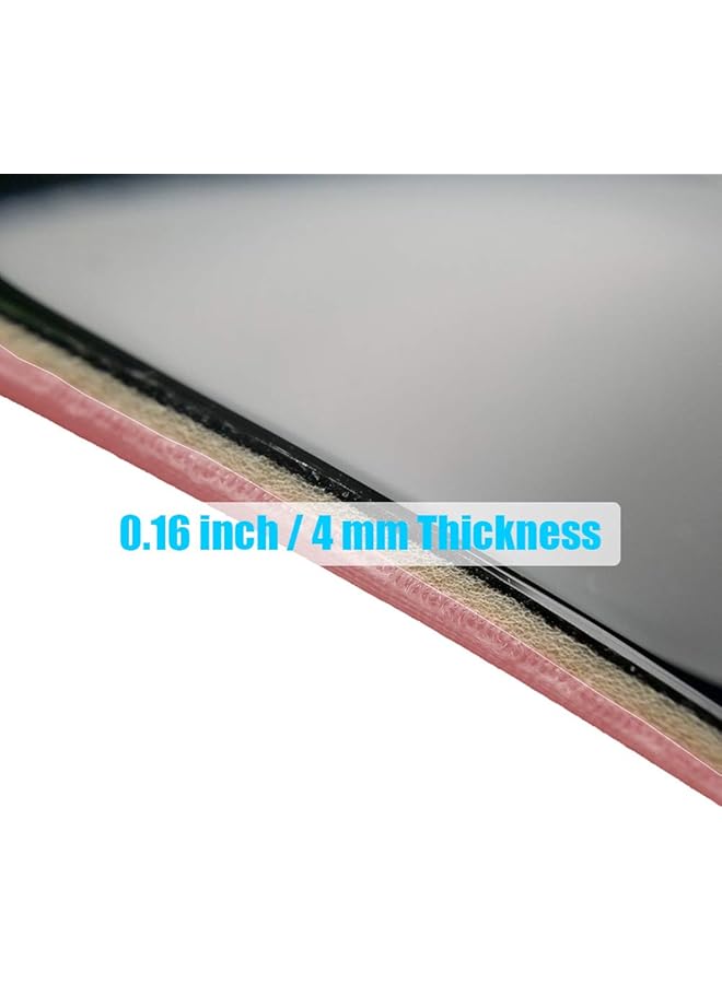 erorex Office Mousepad With Gel Wrist Support Ergonomic Gaming Desktop Mouse Pad Wrist Rest Design Gamepad Mat Rubber Base For Laptop Comquter Silicone Non Slip Special Textured Surface 07Pink 1  - Image 5