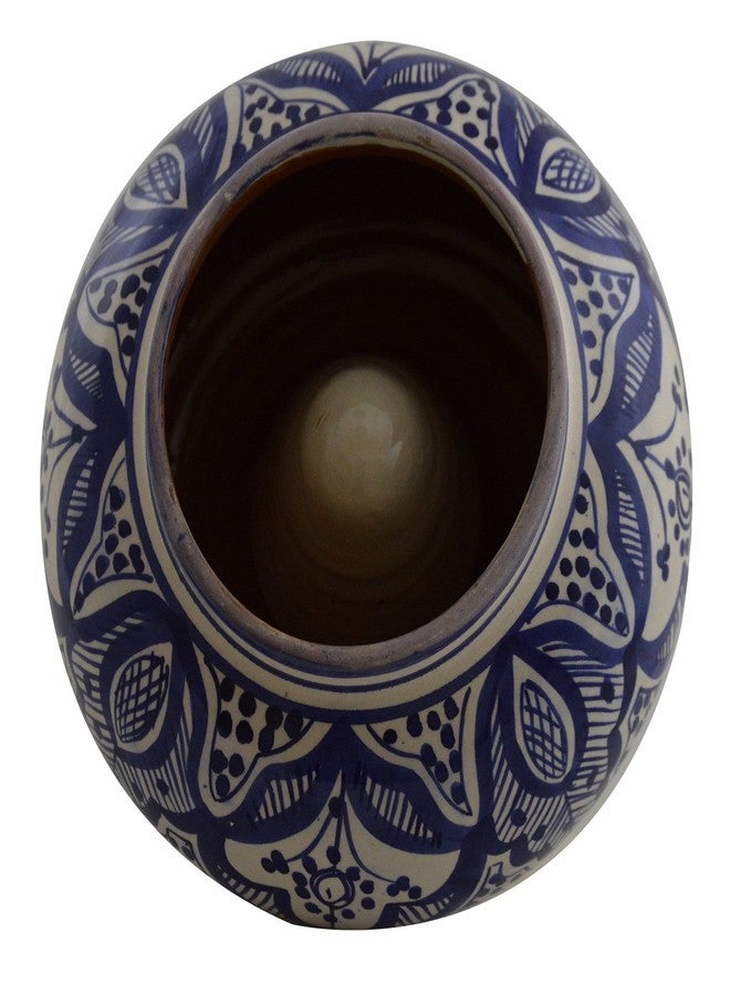 Treasures Of Morocco Moroccan Handmade Ceramic Ashtrays Smokeless Cigar Exquisite design with Vivid Colors X-large - Image 3