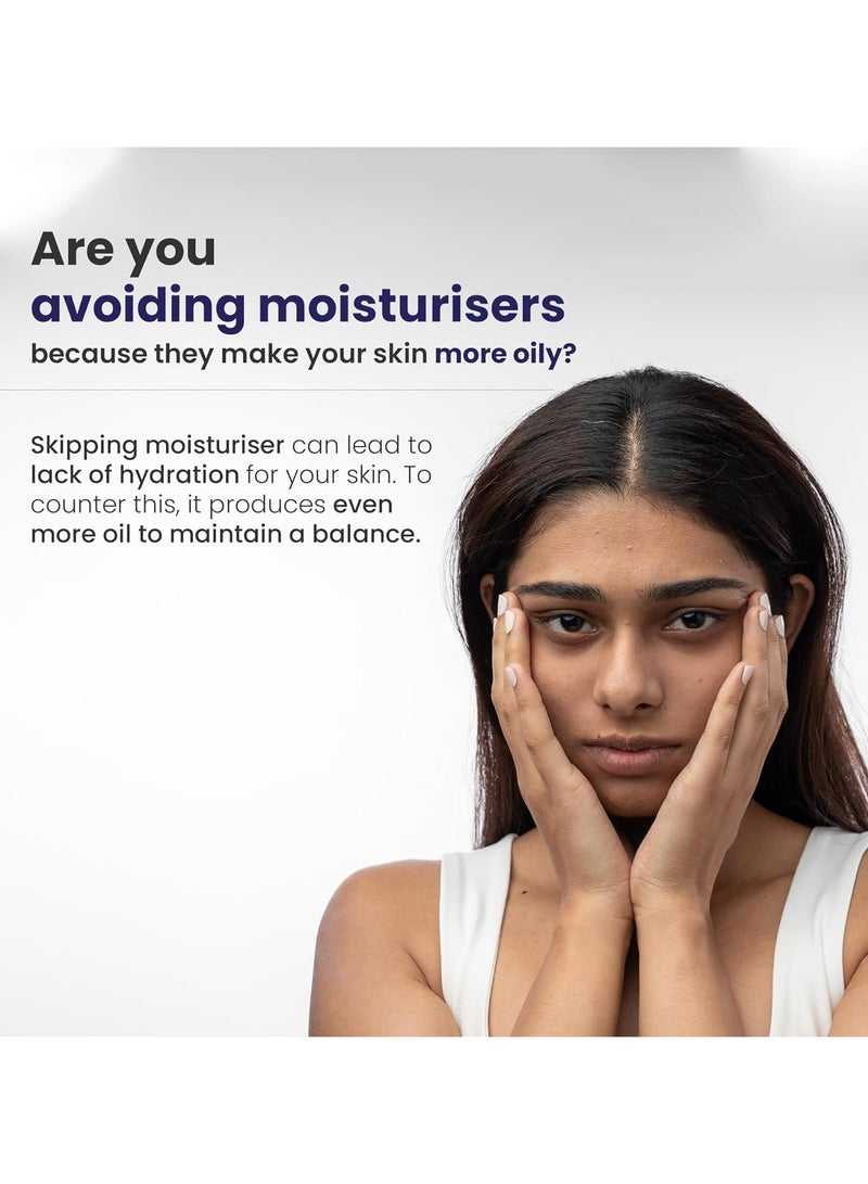 RE' EQUIL Oil Free Mattifying Moisturiser | Boosts Hydration, Refines Enlarged Pores | Prevents Acne Breakouts | For Oily, Acne Prone Skin | 50g - Image 2