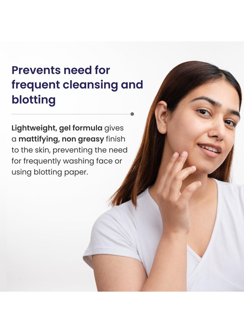 RE' EQUIL Oil Free Mattifying Moisturiser | Boosts Hydration, Refines Enlarged Pores | Prevents Acne Breakouts | For Oily, Acne Prone Skin | 50g - Image 4