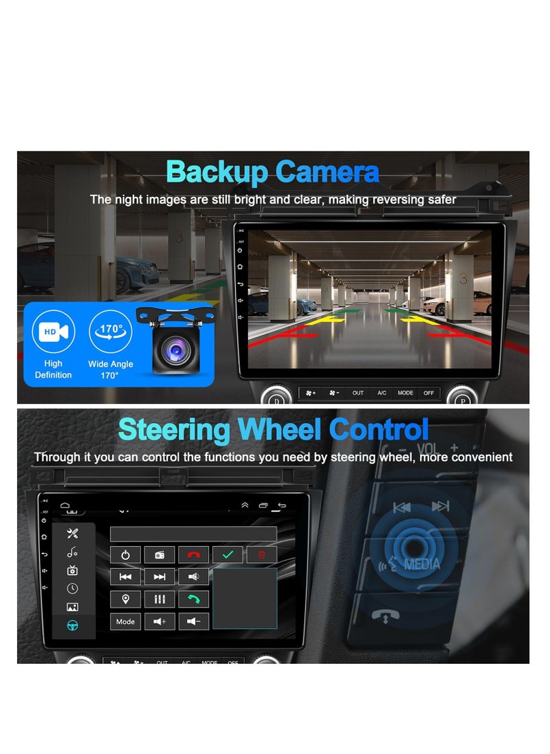 Generic - 4+64 Android 12 for 2003-2007 Hondas Accord Car Stereo Radio, 10.2 Inch IPS Touch Screen with Wireless Carplay/Wired Android Auto, DSP, Bluetooth 5.2, Backup Camera, Support OBD2/DVR/TPMS… - Image 1