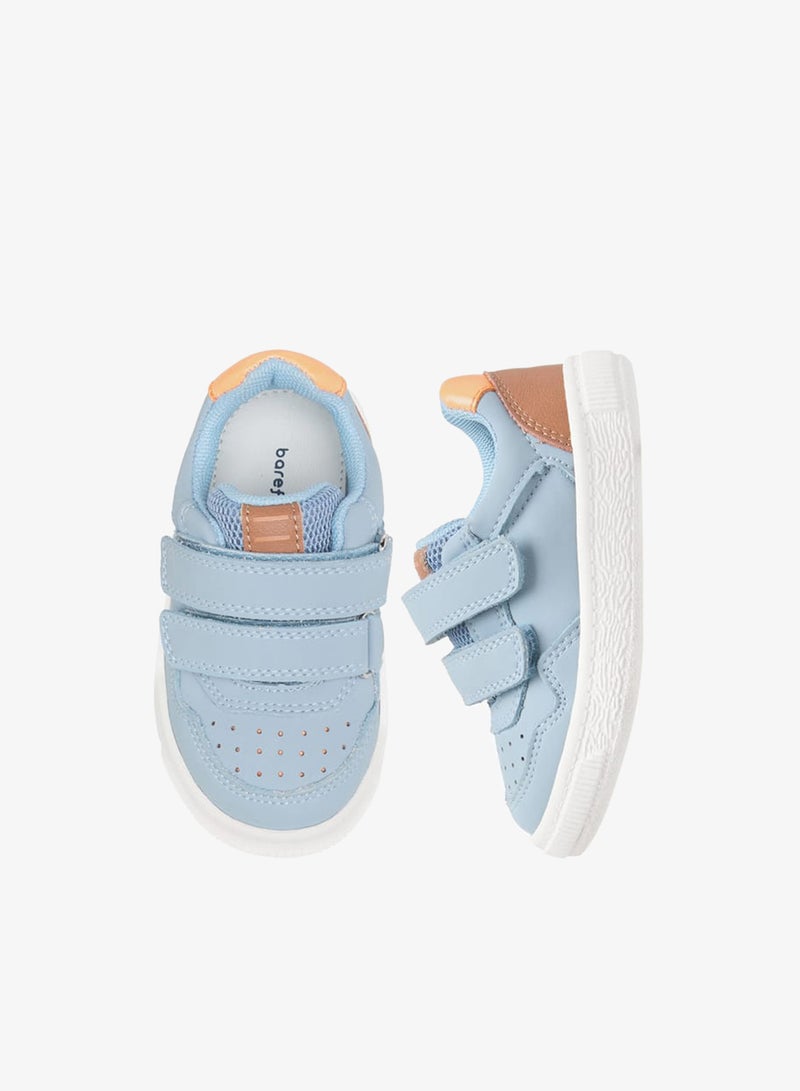 Barefeet Boys Panelled Sneakers with Hook and Loop Closure Ramadan Collection - Image 2