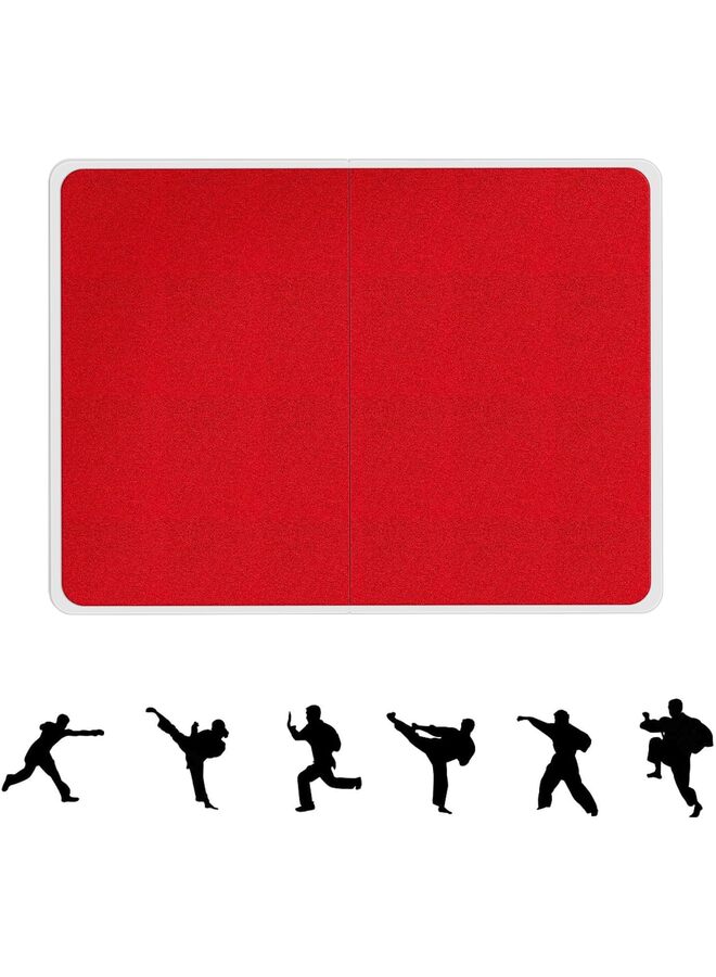 LAMAY 2 PCS FOR Red (10 years old) ANG Yellow (under 7 years old) Taekwondo Karate and Martial Arts Board, Karate Breaking Board for Kids and Adults, Boxing Equipment and Karate Breaking Boar - Image 3